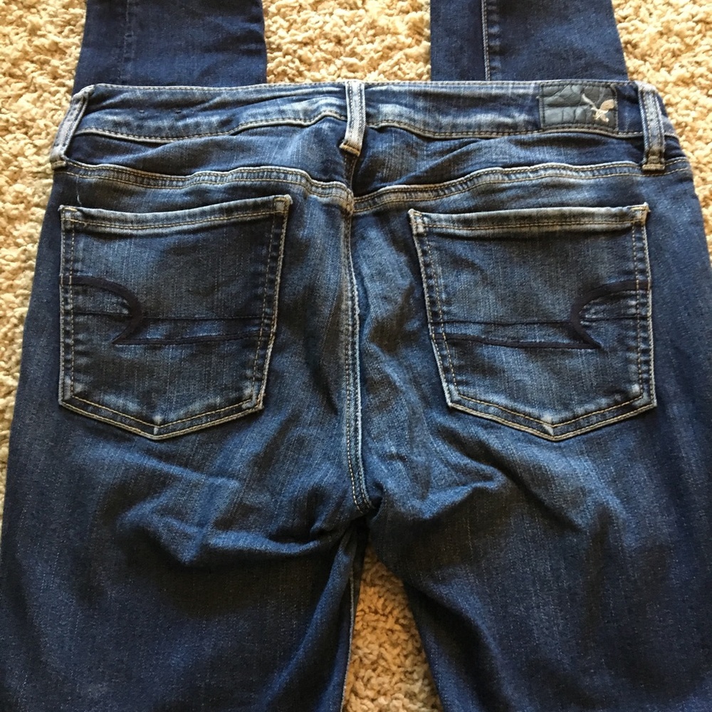 American Eagle extra long skinny jeans